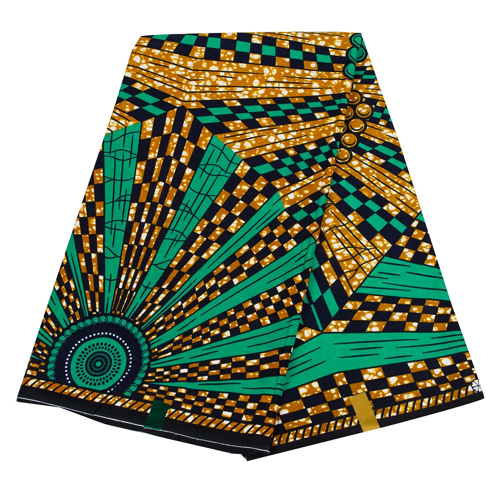 Afrykańska tkanina 3/6 jardów  – Sewing Batik Fabric recenzja i cena